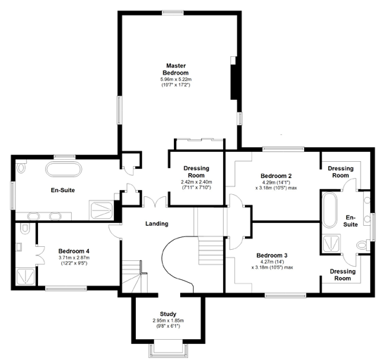 Mole Hill First Floor Plan