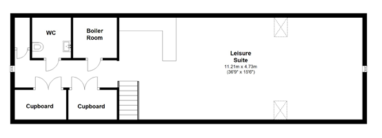 Mole Hill Top Floor Plan